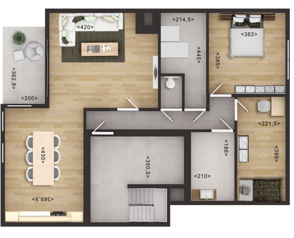  2d floor plan developed by Sampsurad Group, one of the best cad drafting service provider in US.
