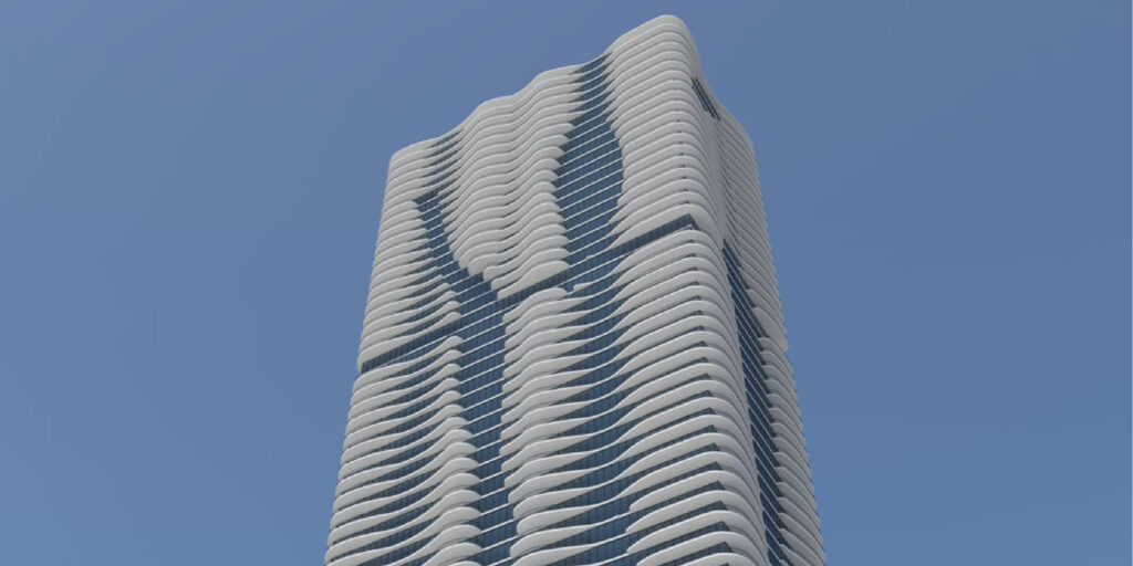 Aqua Tower (Chicago, Illinois), SampSurad Group, the best architectural drafting and design in USA