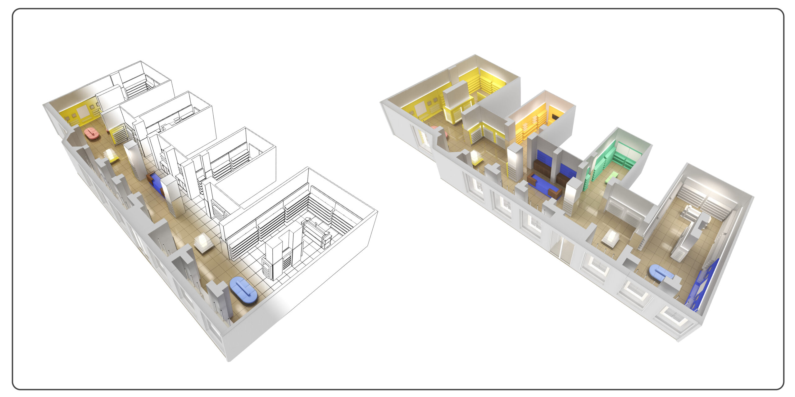 Importance of Using the 3D Floor plan instead of 2D Floor Plan - SampSurad Group